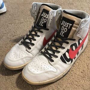Undefeated x Nike dunk hi sz 10.5